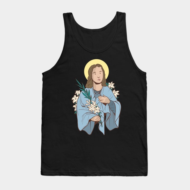 Saint Maria Goretti Tank Top by JFDesign123